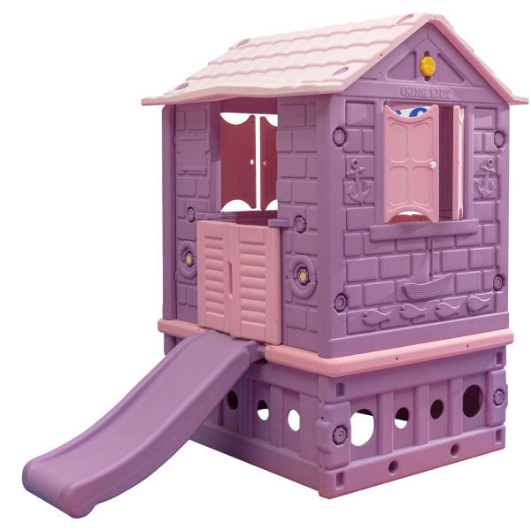 King Ev İki Kapılı Kaydıraklı