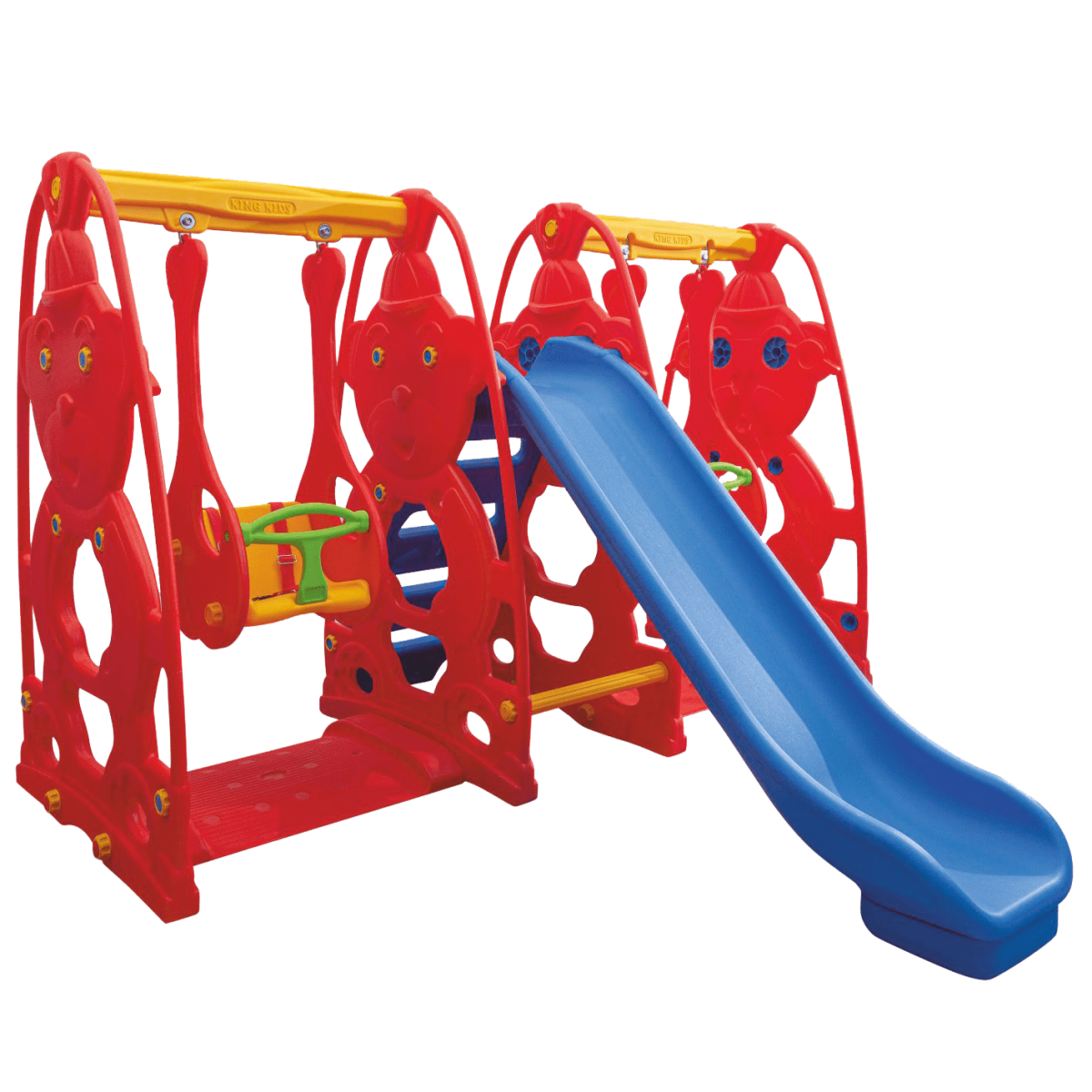 Sevimli Teddy Kaydıraklı Salıncak Set B