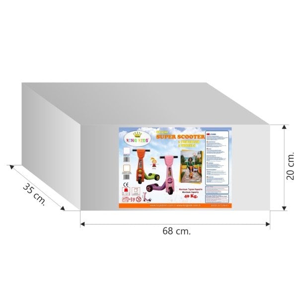 Süper Scooter 3 Tekerlekli