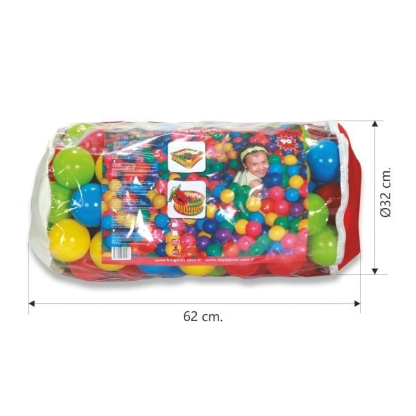 Oyun Havuzu Topları 100 Adet 65 mm